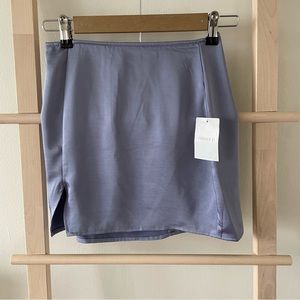 NWT Forever 21 Blue Mini Skirt Size Small